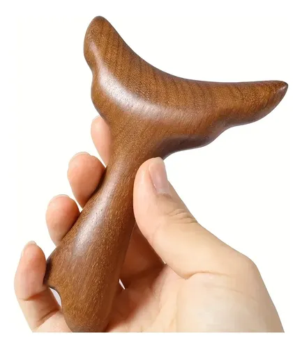 Herramienta De Masaje Gua Sha De Madera Natural – Diseño Erg