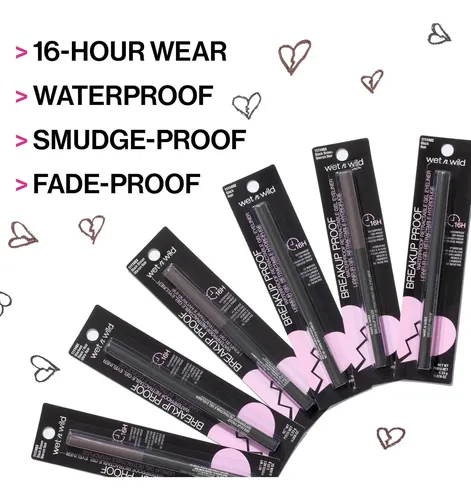 Delineador Líquido Y Lápiz Waterproof Wet N Wild