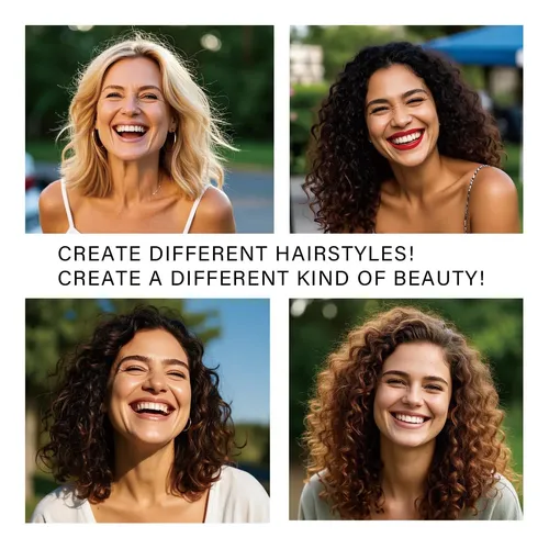 Ulifebetter Juego De 20 Rulos Plásticos Para El Cabello