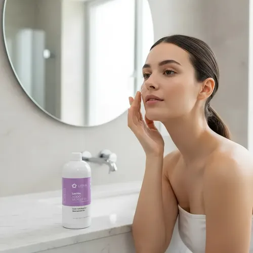 Locion Libra Salicilico 2% 500ml Limpieza Puntos Negros Acne Grasa Día/noche
