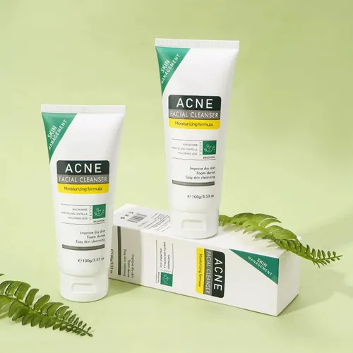 Limpiador Facial Anti-acné Elimina Impurezas Y Reduce Acné