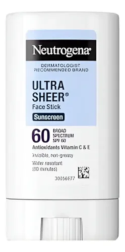 Neutrogena Protector Solar Facial Barra Transparente Spf 60