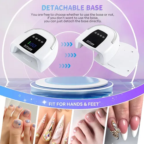 Lámpara Uv/led De Uñas 200w Be Enle S20 Max Inalámbrica