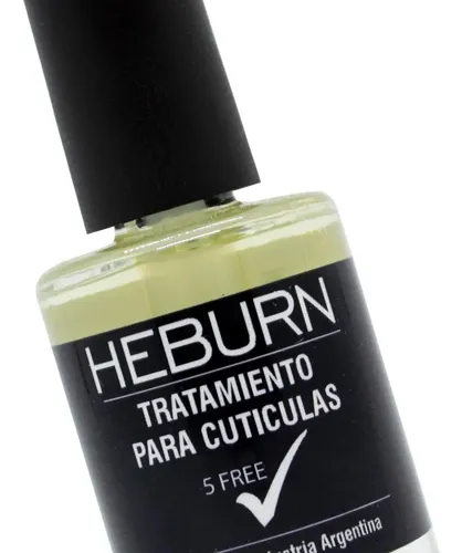 Heburn Esmalte Transparente Hidratante para Cutículas con Aceite Almendra 11mL