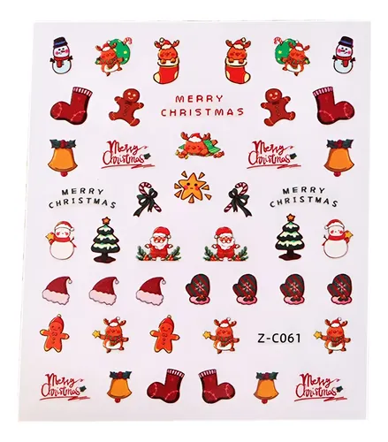 Stickers Autoadhesivos – Fiestas – Nail Art