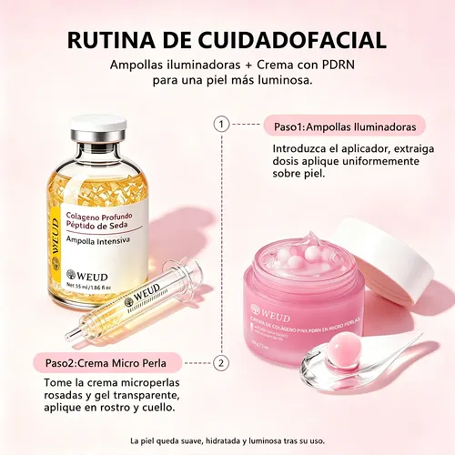 Pdrn Niacinamida Crema+sérum Antimanchas Uniforme Weud
