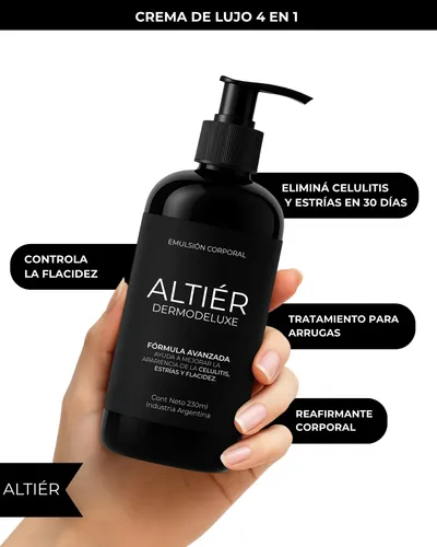 Crema Anticelulitis Y Reafirmante Dermodeluxe Altiér