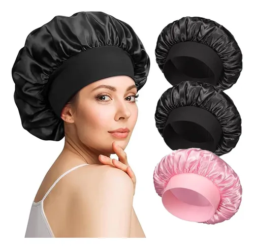 Gorros De Satén Zhenzhuacc Para Dormir 3 Piezas 3pcs-set