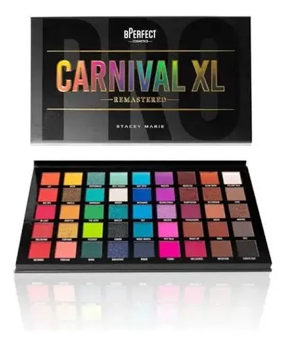 Kit 45 Sombras Carnival Xl Pro Remastered Palette Bperfect Varios