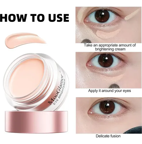 Corrector E Iluminador Ojos Mooglamor Tono #02 Nude Cálido