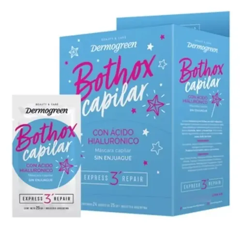 Mascara Bothox Con Acido Hialuronico Capilar Dermogreen X24u