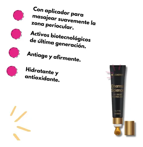 Contorno Ojos Antiedad Lidherma Antiarrugas Lidherma Ojeras
