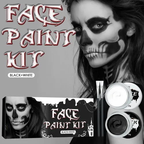 Set De Maquillaje De Plasma Con Cera Para Halloween, Accesor