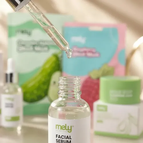 Combo Skincare Mely Serum+ Mascarillas+ Balsamo Desmaquillan