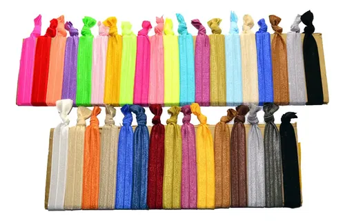 Cintas Para El Cabello Sujetan Pelo 100 Pzas
