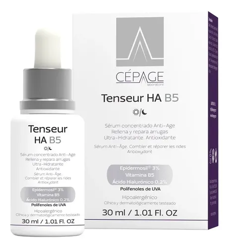 Cepage Tenseur Ha B5 Serum Concentrado Antiedad Antiage 30ml Tipo De Piel Sensible