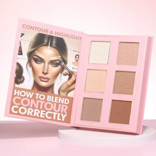 Paleta De Maquillaje Igoodco Profesional Sombras Y Rubores