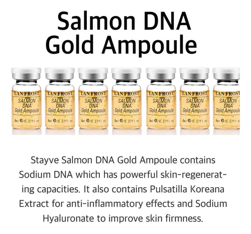 Skin Cream Dna Serum, 0,3 Mm, 8 Ml, Piel De Salmón, Para Ampolla