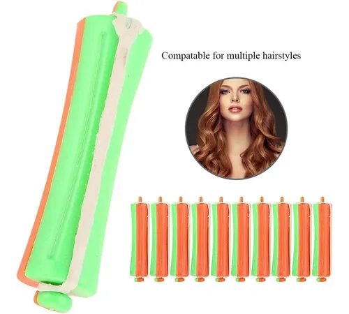 Juego De 80 Piezas De Rulos Para El Cabello, Rizos Definidos