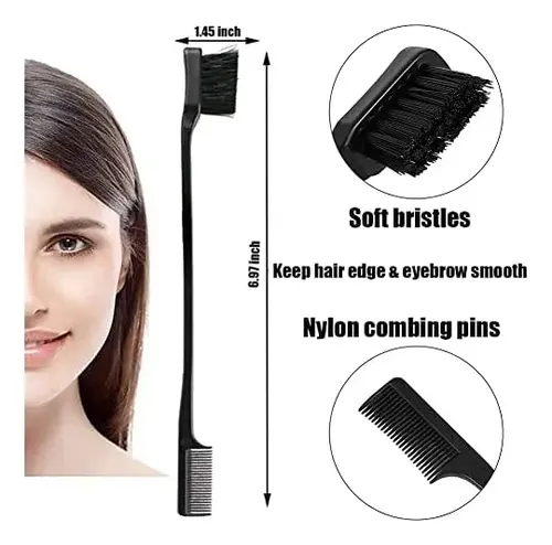 Juego De Cepillo Y Peine Para El Cabello De 3 Piezas, De