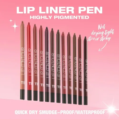 Set X3 Lapiz Delineador De Labios Lip Contour Tei Cosmetica