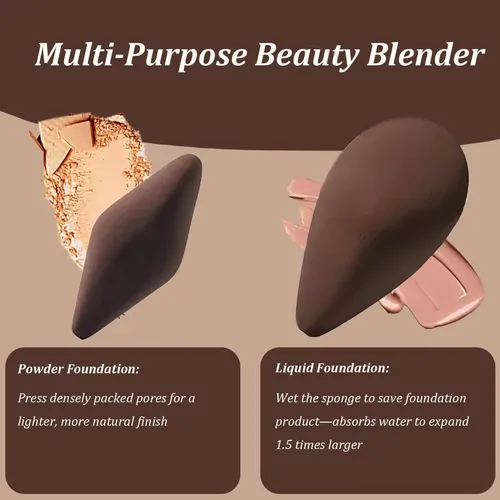 Esponja Para Maquillaje 2 Piezas, Facetas Beauty Blender