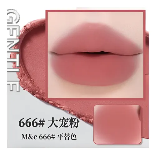 Moist Intense Focus Lipstick Labial En Barra Matte Color Tono 666
