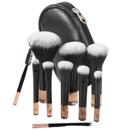 Set 10 Brochas Mini Mango Corto Color