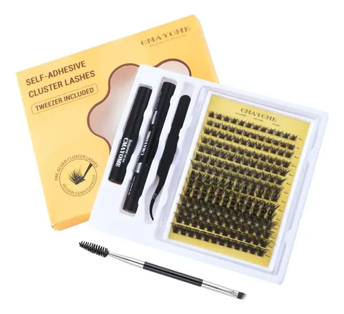 [jjm] Kit Pestañas Cmayome Mink Sintético D 168 Unidades