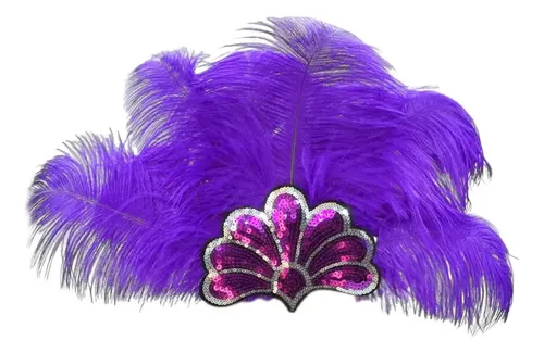Tocado De Plumas Para Vestir La Cabeza, Accesorio Para Mujer