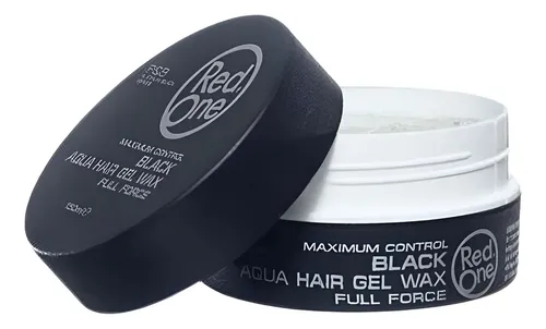 Cera Capilar Red One Aqua Hair Gel Wax Black 150ml