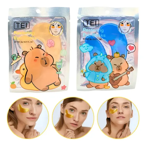 Parches Para Ojos Mascarilla X1 Capibara Restaurador Tei