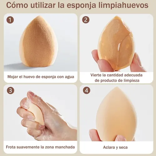 Esponjas De Maquillaje En Polvo 14 Piezas Beauty Blender Con
