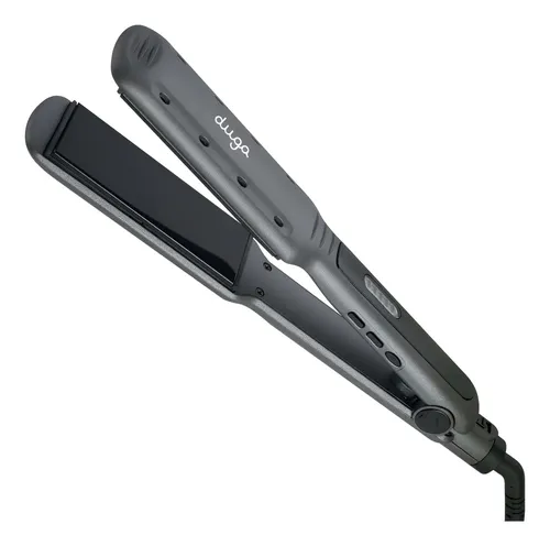 Planchita De Pelo Duga D207 Color Gris Metallic