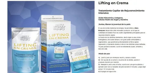 Mary Bosques Lifting En Crema X 200g – Rejuvenecimiento