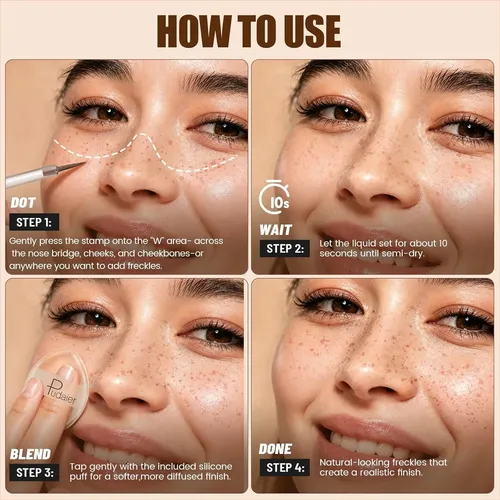Pudaier Marcador De Pecas 04 Ash Chestnut Impermeable +