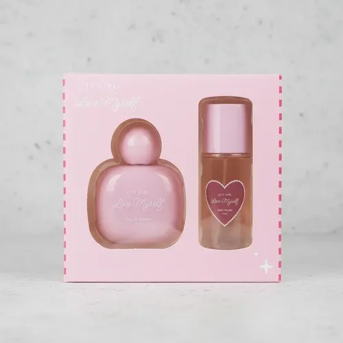 Set D Regalo Mujer Perfume+body Splash Lovemyself Citygirl