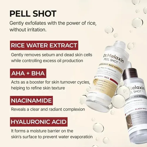 B.exfoliante Suave Para Rostro Y Cuerpo Dr. Melaxin De 2 Bot