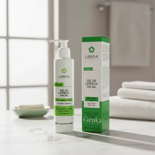 Gel Limpieza Facial Libra 200ml Piel Grasa A Mixta Sebo