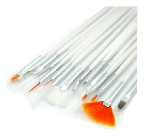 Kit De Decoracion Para Manicura Pintar Dibujar X15u.