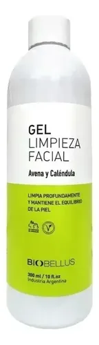 Gel De Limpieza Facial Vegano Avena Y Calendula Biobellus