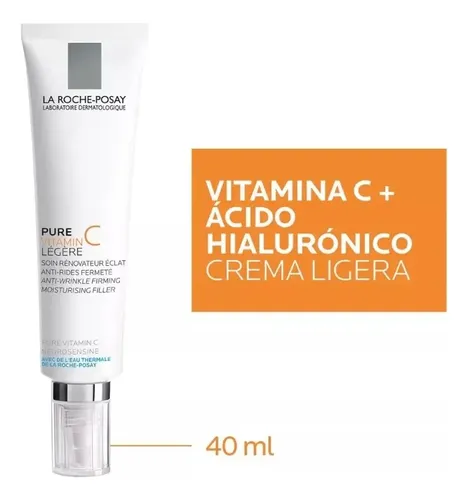 La Roche Posay Pure Vitamin C Fluido Antiarrugas X 40 Ml