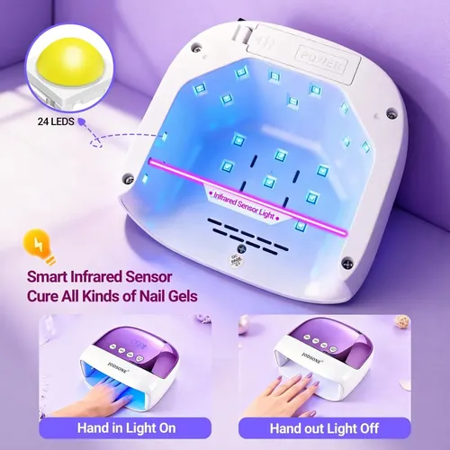 Lámpara Uv/led Para Uñas Jodsone Z18 (portátil, 4