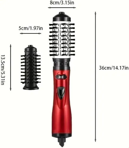 Cepillo Secador Giratorio 3 En 1 1200 W Bivolt