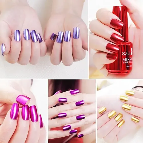 Esmalte Metálico Espejo 12 Colores Imgdd 0.6oz