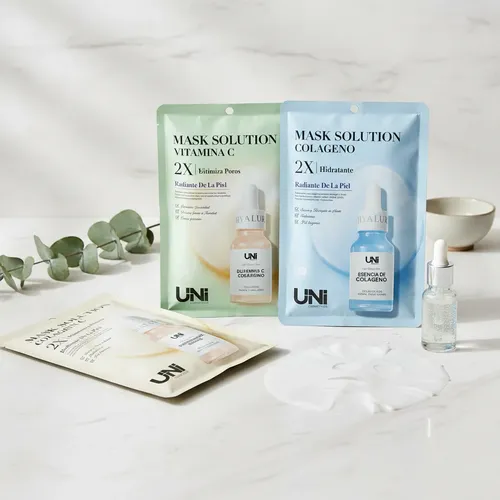 Mascarillas Faciales Hidratantes Exfoliante Antiage Mask X3