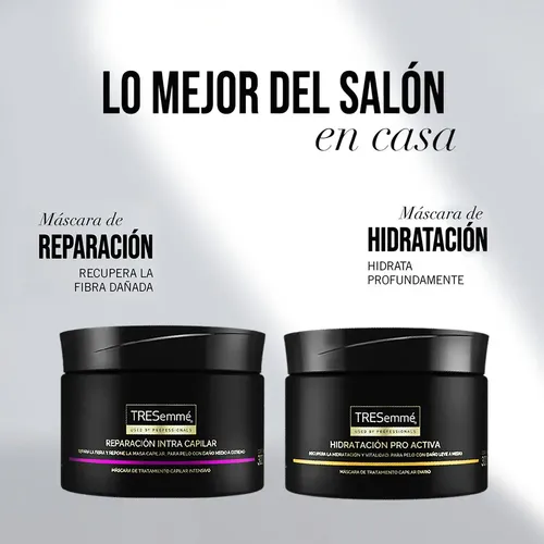 Máscara de Tratamiento TRESEMME Reparación Intra Capilar 300 gr
