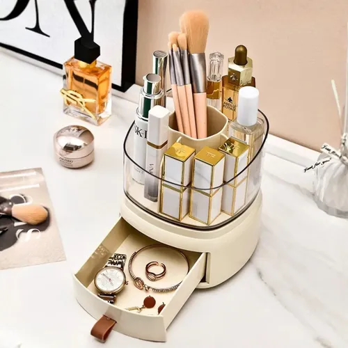 Organizador De Cosmeticos Giratorio