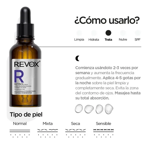 Revox B77 Retinol Serum Unifying Regenerator Facial 30ml -3c