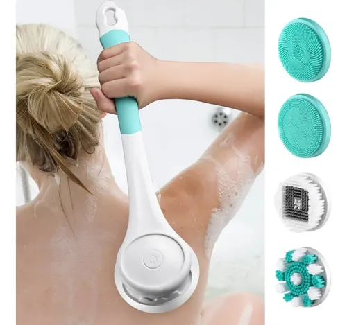 Cepillo Corporal Eléctrico Recargable Exfoliante Ducha